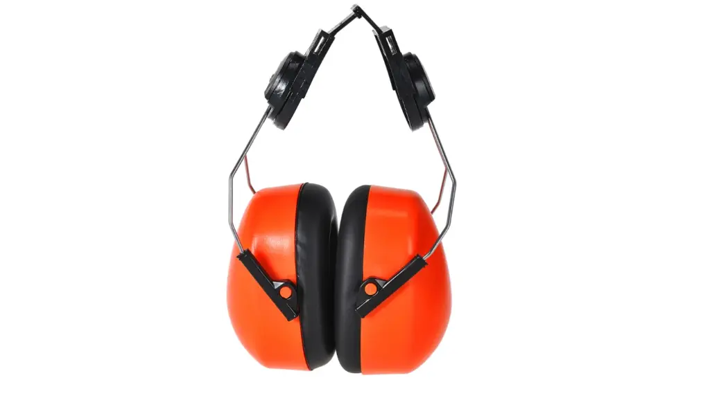 Coquilles anti-bruit HV Extreme monté sur casque