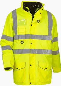 Parka HIVI "7 en 1" S427 - jaune - 
