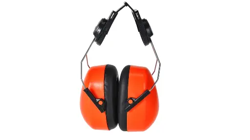 [P007267-O] Coquilles anti-bruit HV Extreme monté sur casque